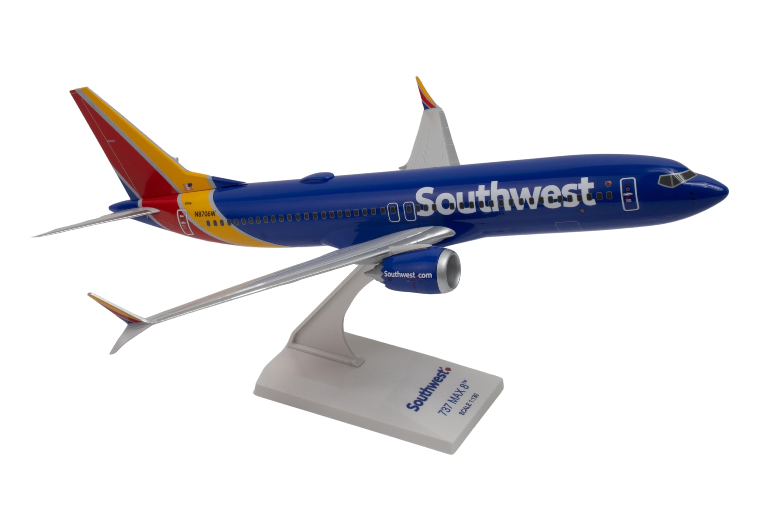 Amazon.com: Daron Worldwide Trading Skymarks Southwest 737-Max8 1